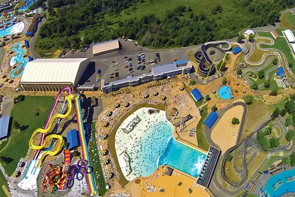 Mount Olympus Water & Theme Park in Wisconsin Dells, Wisconsin.