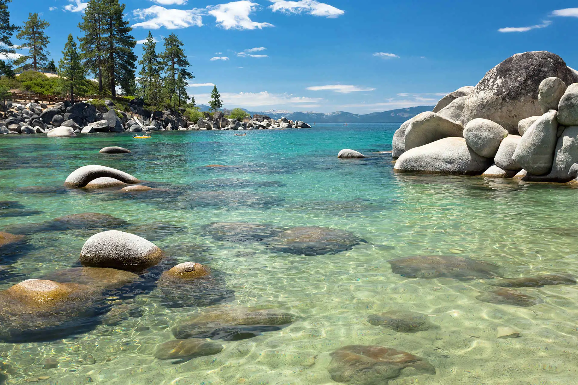 view of lake tahoe; Courtesy of topseller/Shutterstock.com
