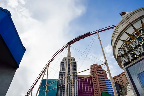 Big Apple Coaster in Las Vegas