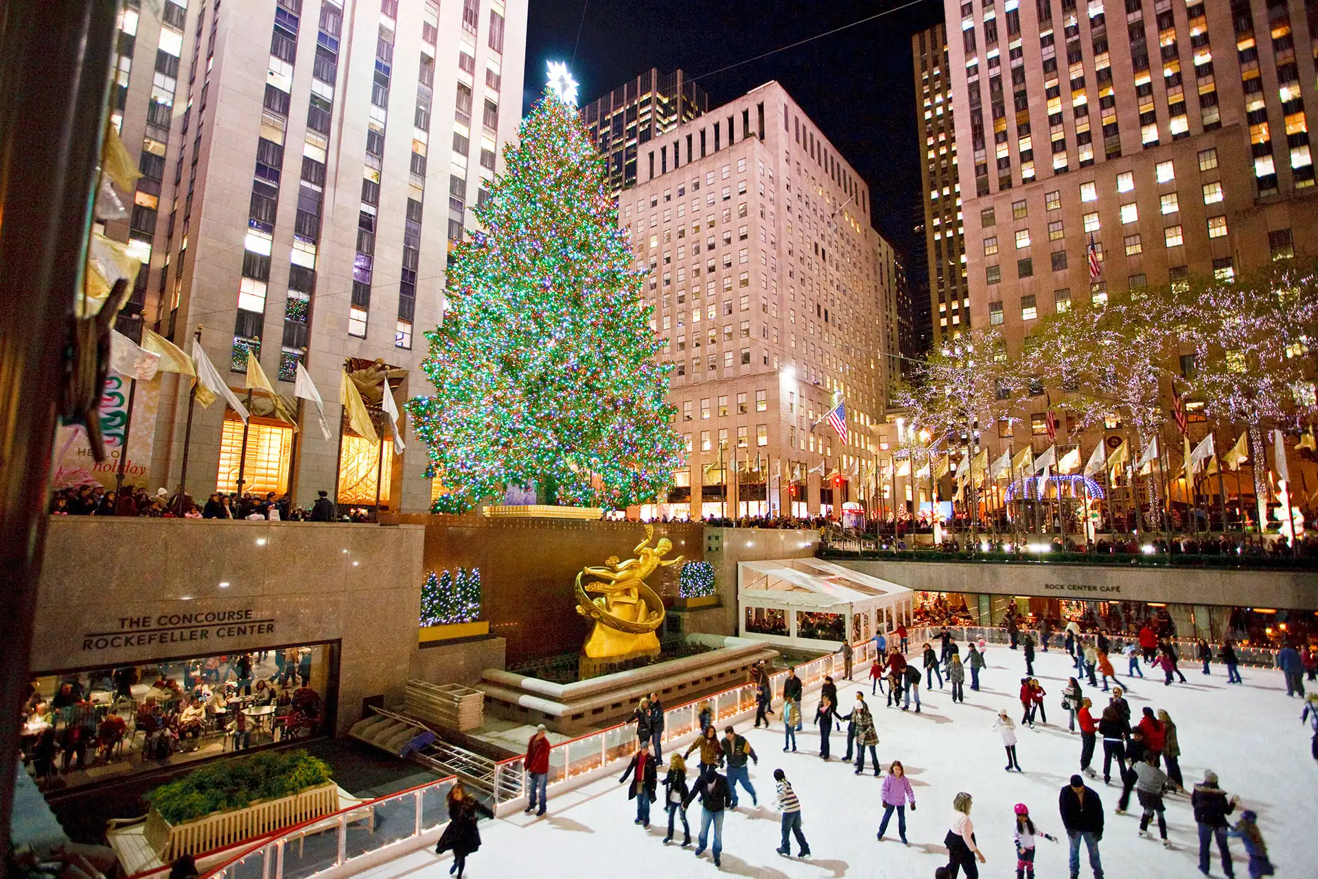 Rockefeller Center Christmas Tree; Courtesy of NYC & Company/Will Steacy