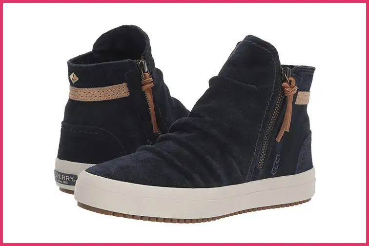 Sperry Crest Lug Zone Suede; Courtesy of Zappos