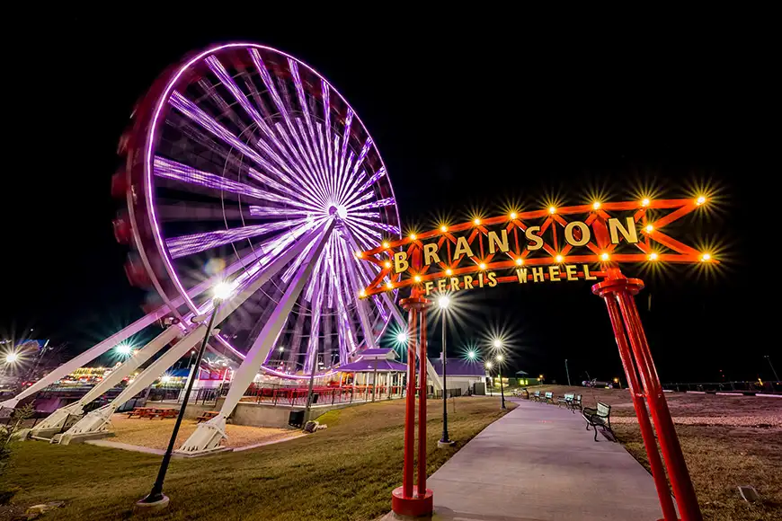 Branson Ferris Wheel; Courtesy of Branson Convention and Visitors Bureau