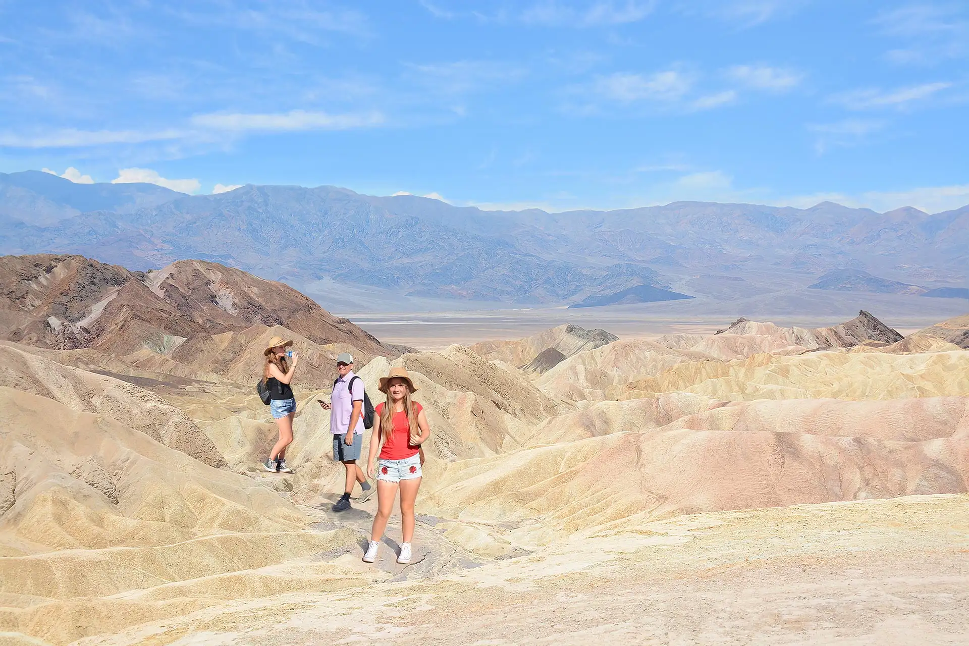 Death Valley National Park in California and Nevada.