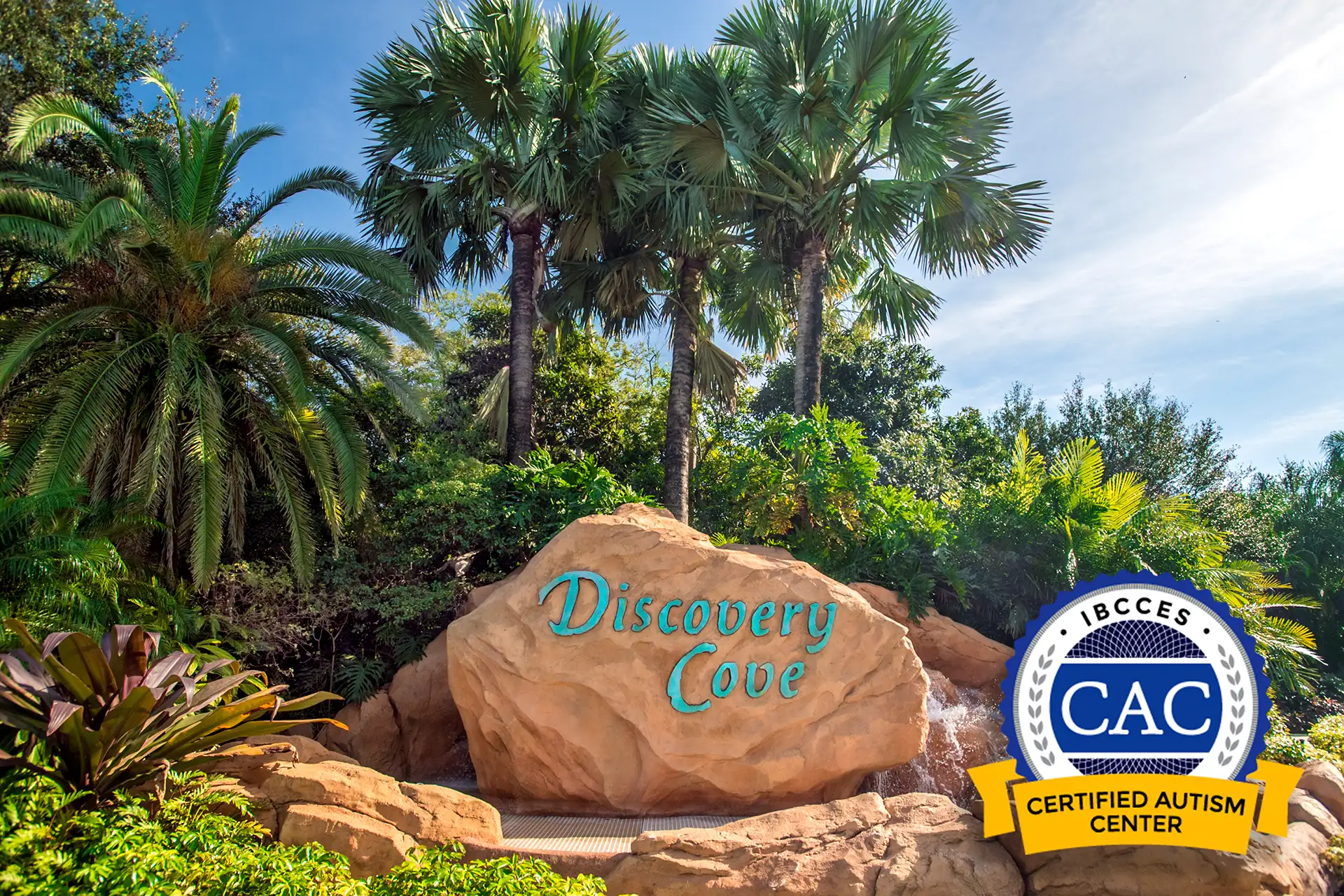 Discovery Cove in Orlando - Certified Autism Center; Courtesy of Discovery Cove