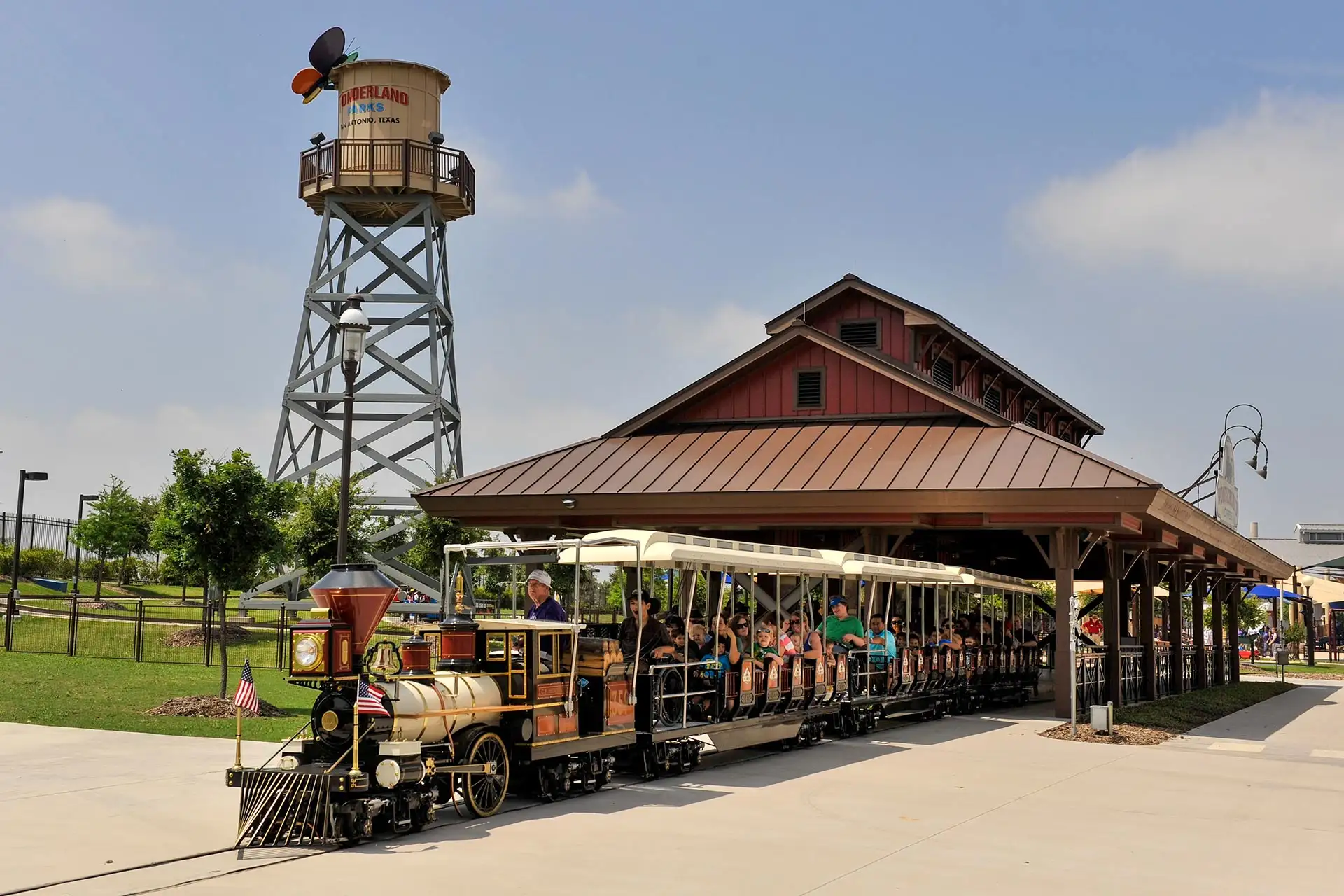 Train Ride at Morgan's Wonderland in San Antonio, Texas; Courtesy of Morgan's Wonderland