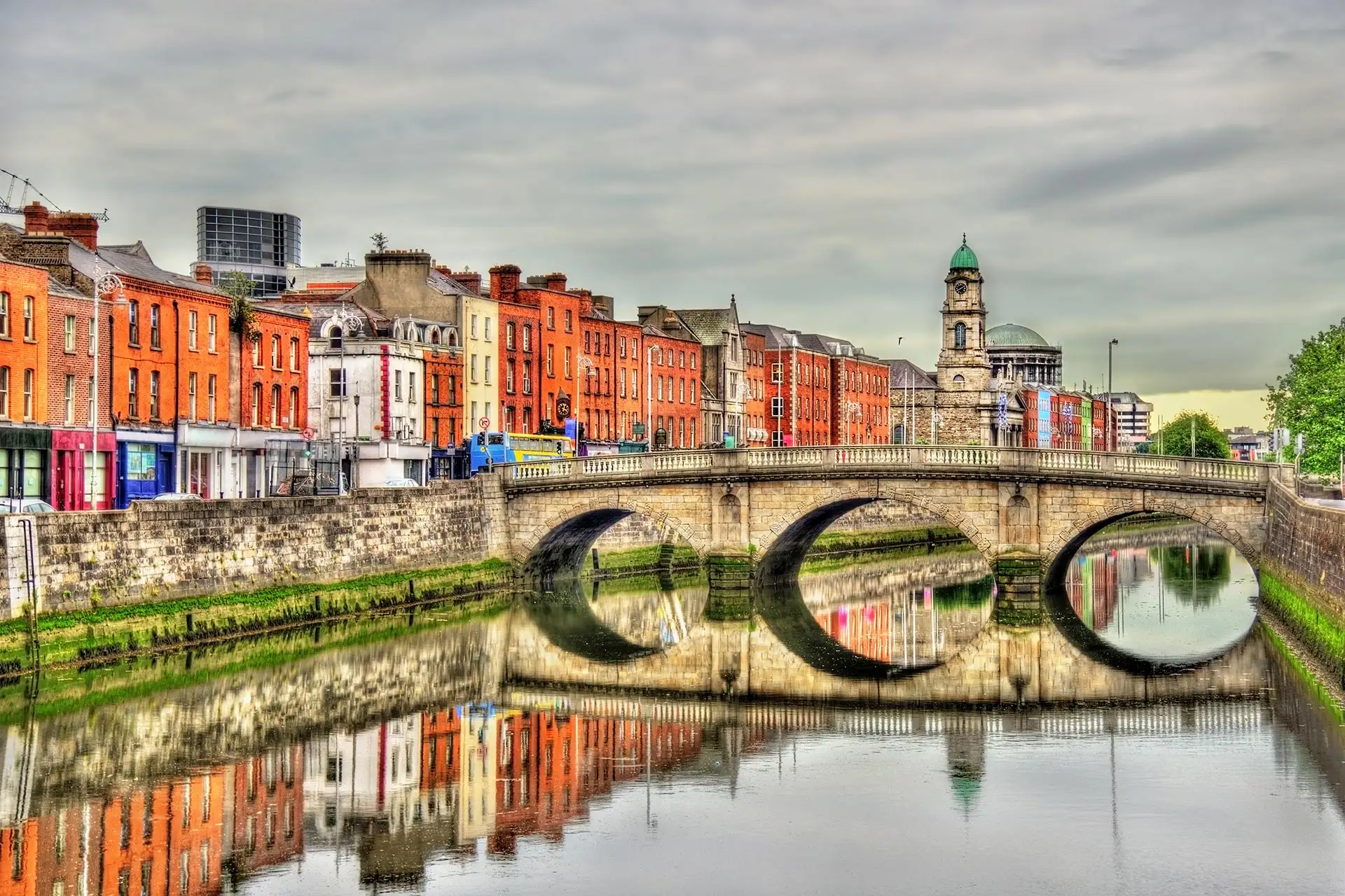 Mellows Bridge in Dublin, Ireland