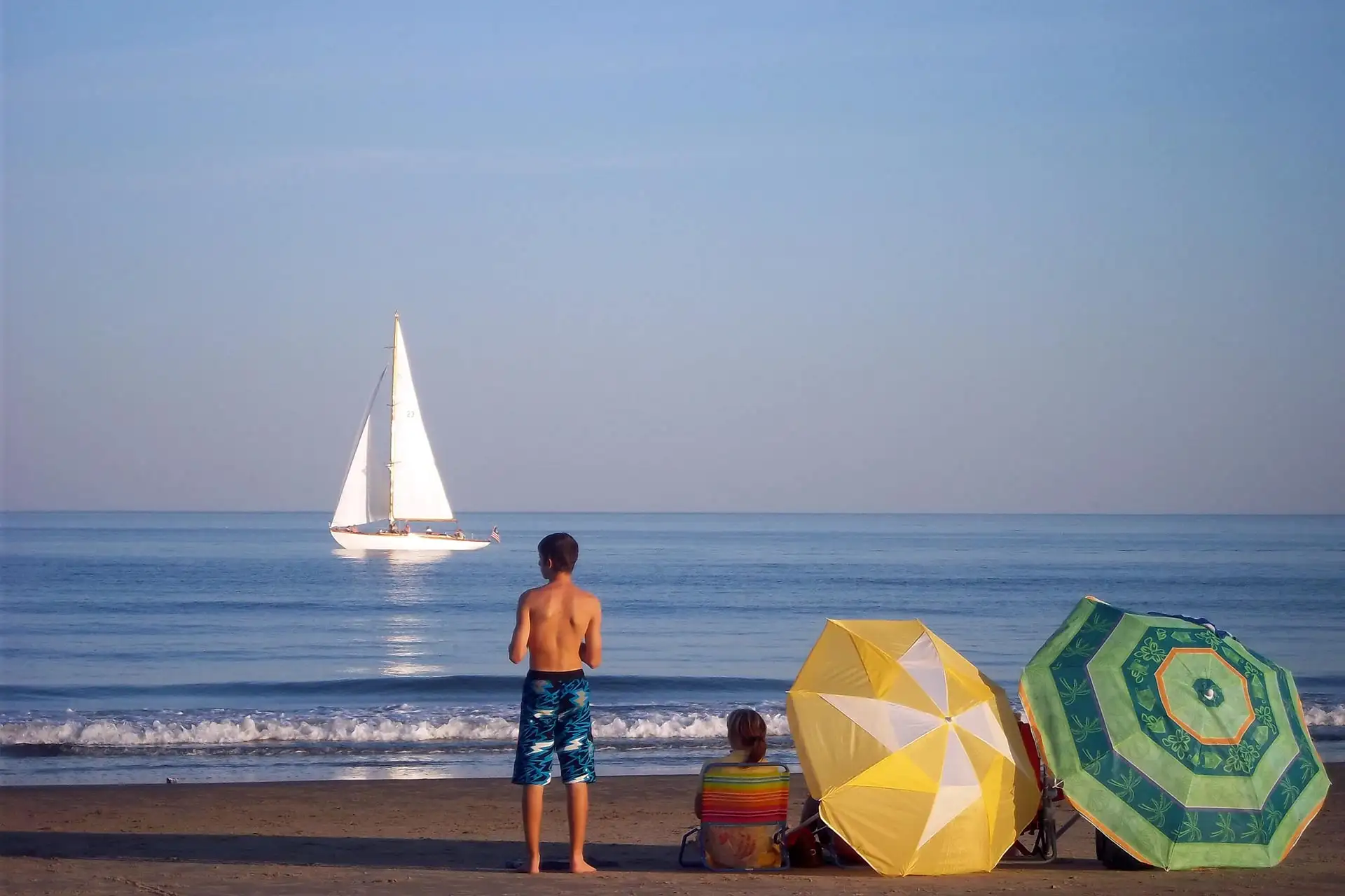 Wells Beach, Maine, USA