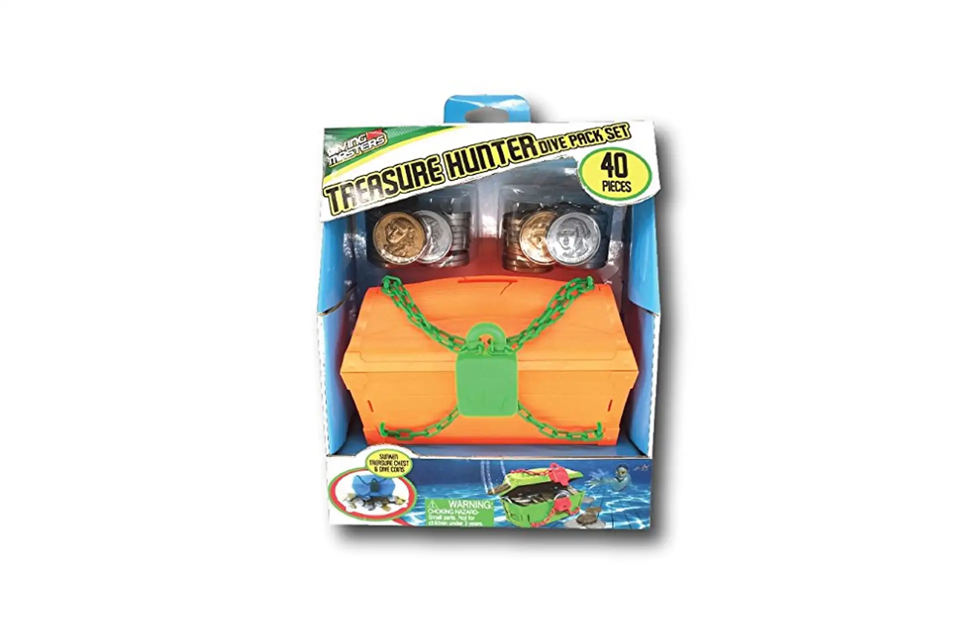 Prime Time Toys Diving Masters Treasure Chest Pool Diving Game; Courtesy of Amazon