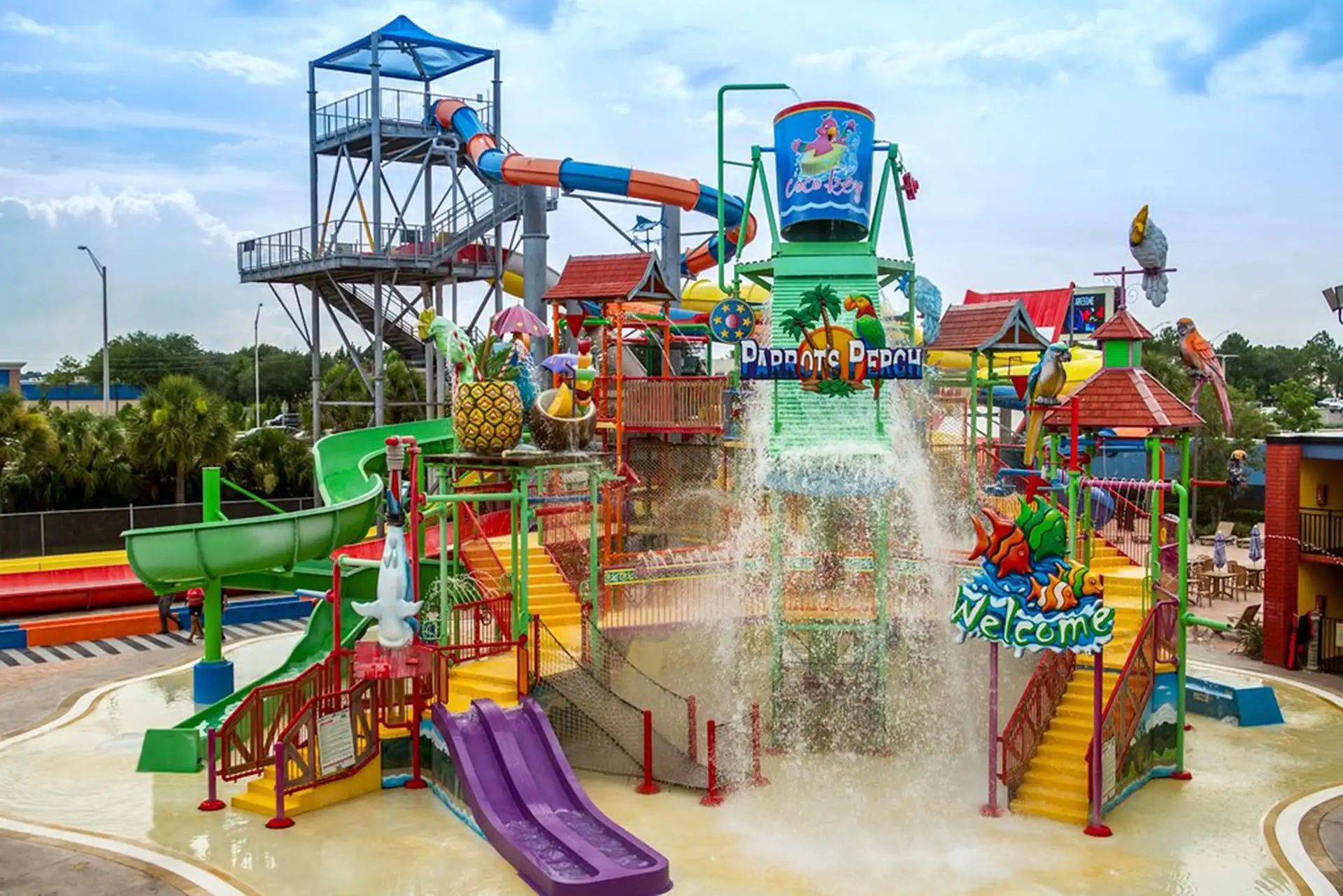 Water Park at CoCo Key Hotel and Water Park Resort in Florida; Courtesy of CoCo Key Hotel and Water Park Resort
