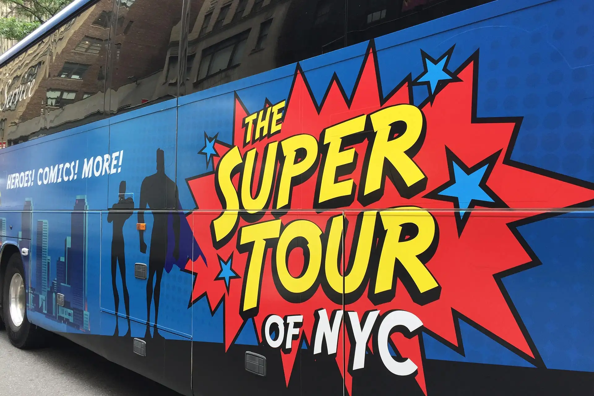 Superhero Movie Tour of New York
