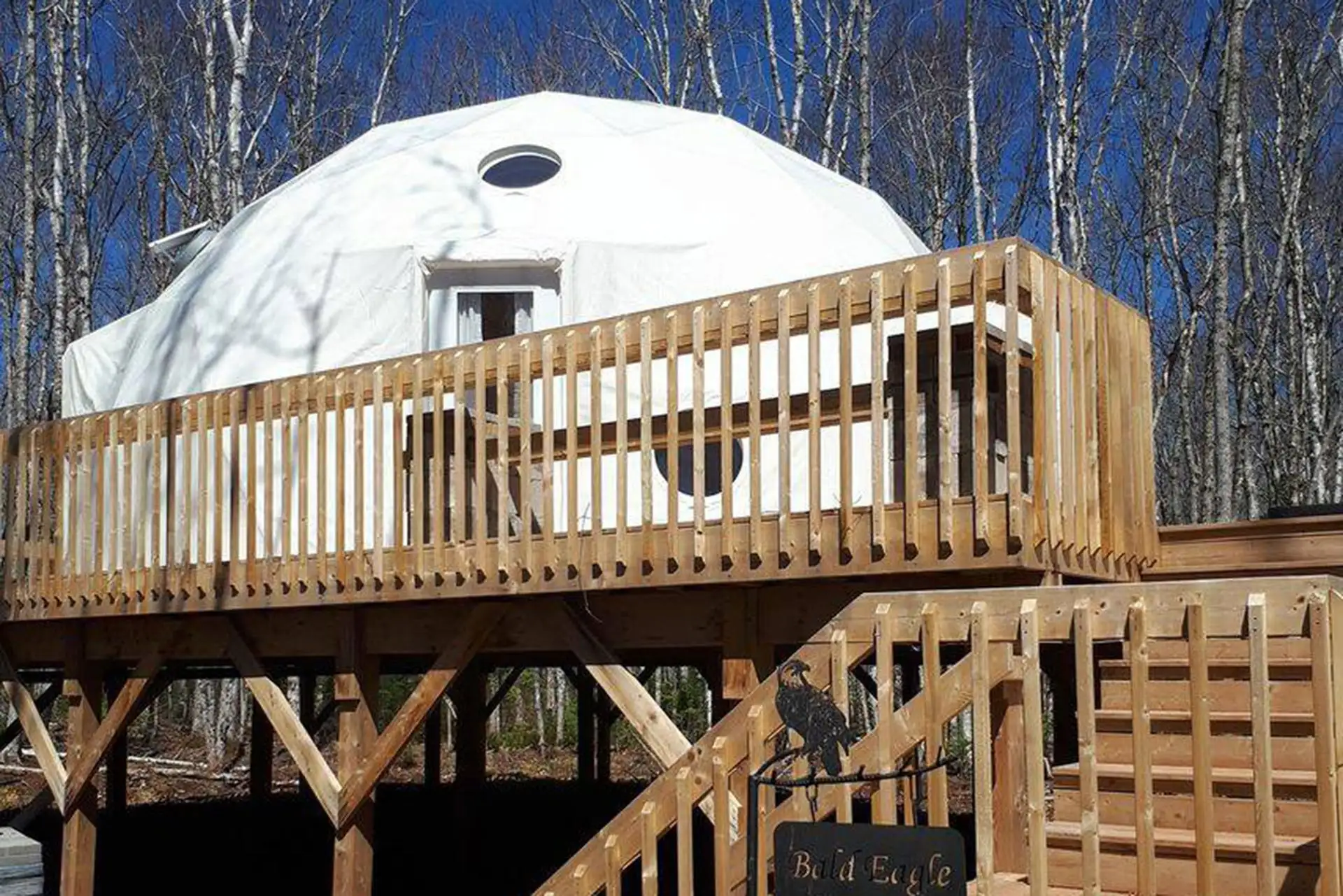 Treetop Haven in Mount Tyron, Prince Edward Island; Courtesy of Treetop Haven