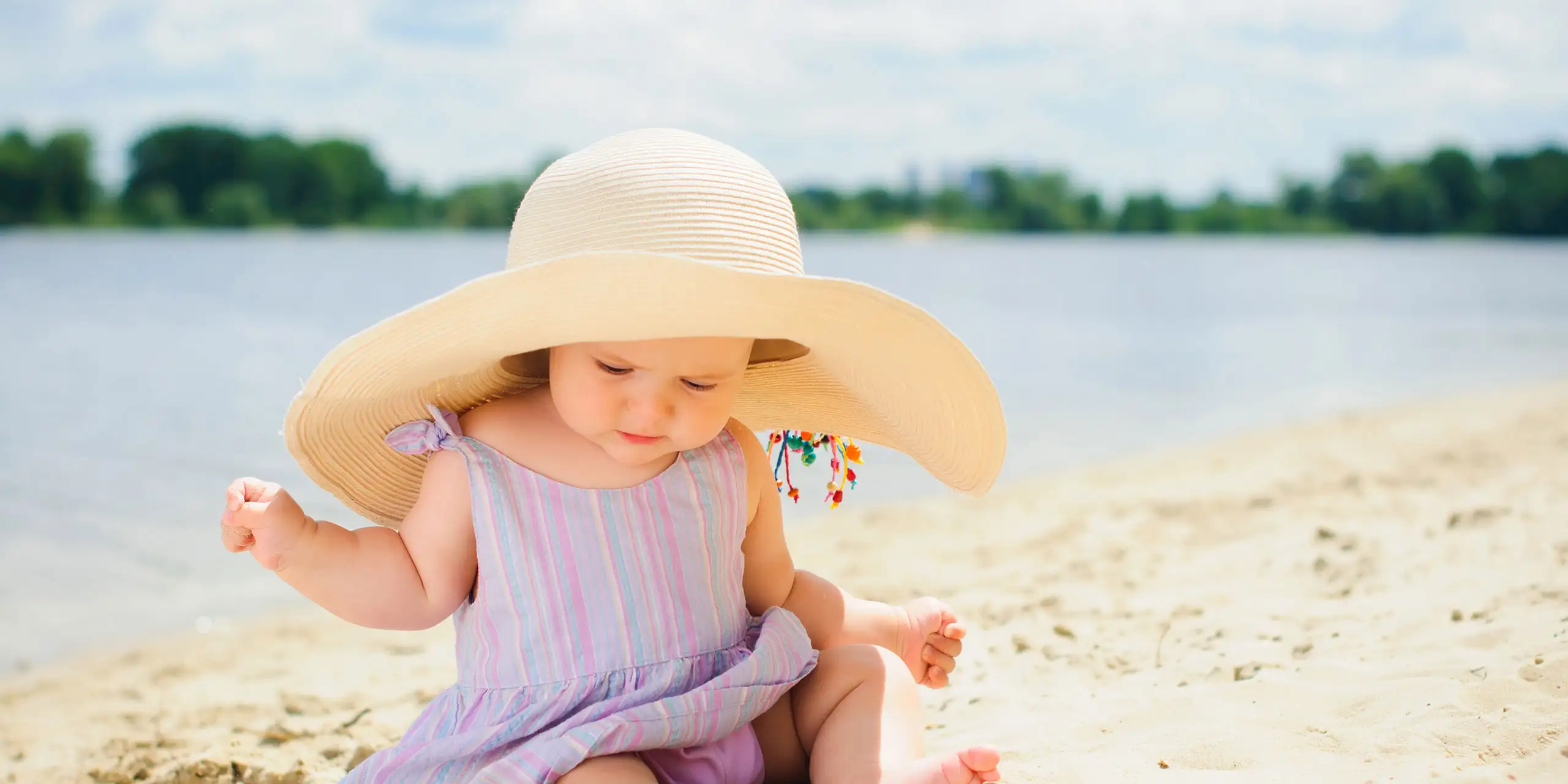Baby in Wide-Brimmed Hat; Courtesy of Baby in Wide-Brimmed Hat; Courtesy of Max topchii/Shutterstock.com