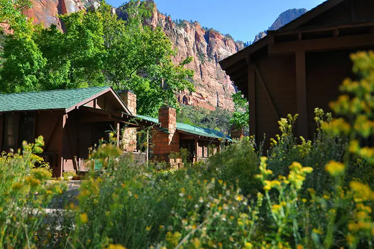 Zion Lodge in Zion National Park