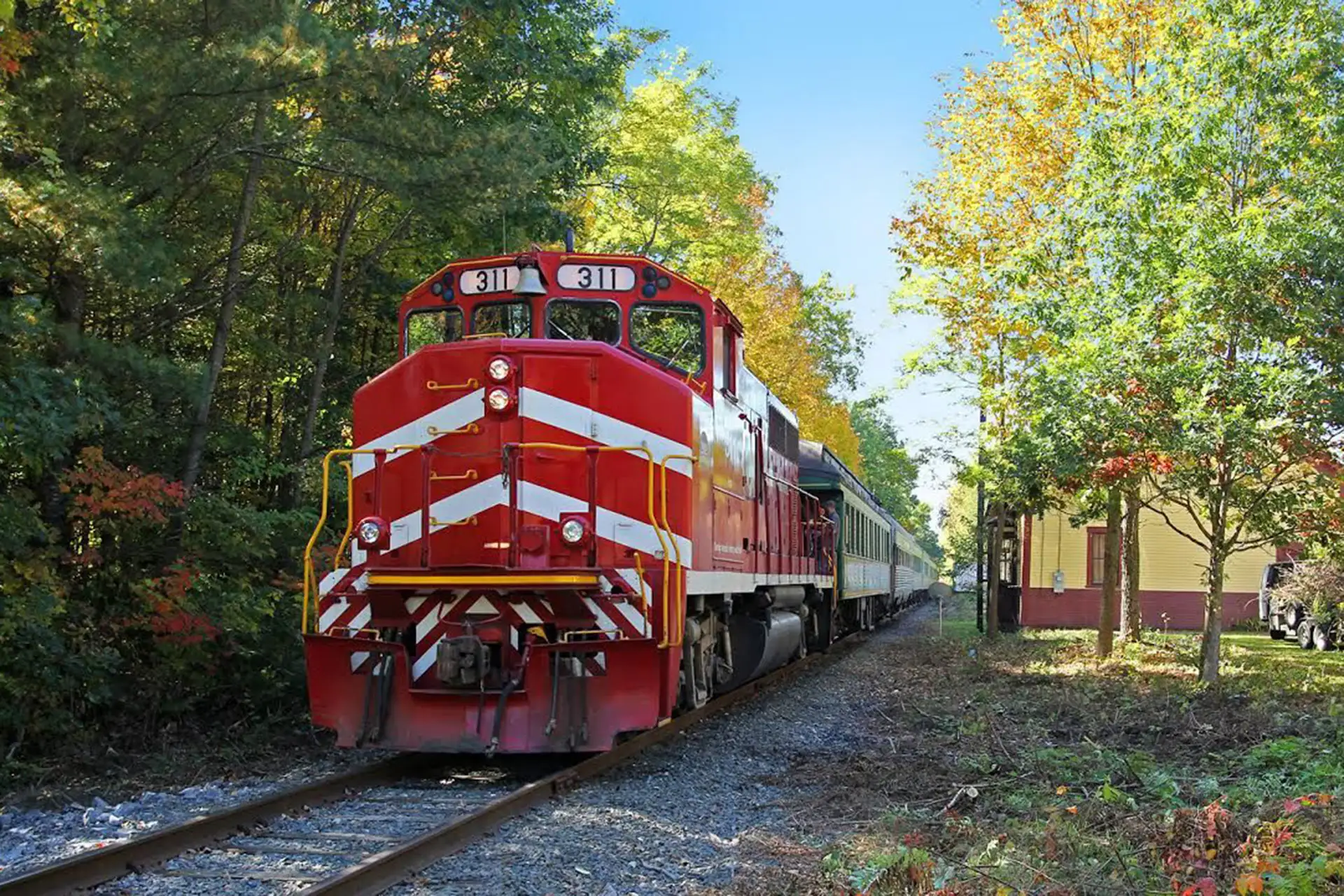 Green Mountain Railroad in Vermont