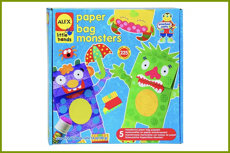 ALEX Toys Little Hands Paper Bag Monsters; Courtesy of Amazon