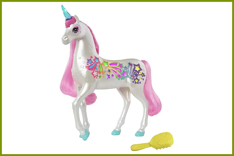 Barbie Dreamtopia Brush ‘n Sparkle Unicorn; Courtesy of Amazon