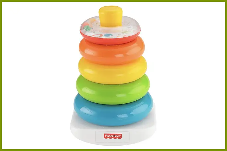 Courtesy of Amazon Fisher-Price Rock-a-Stack; Courtesy of Amazon