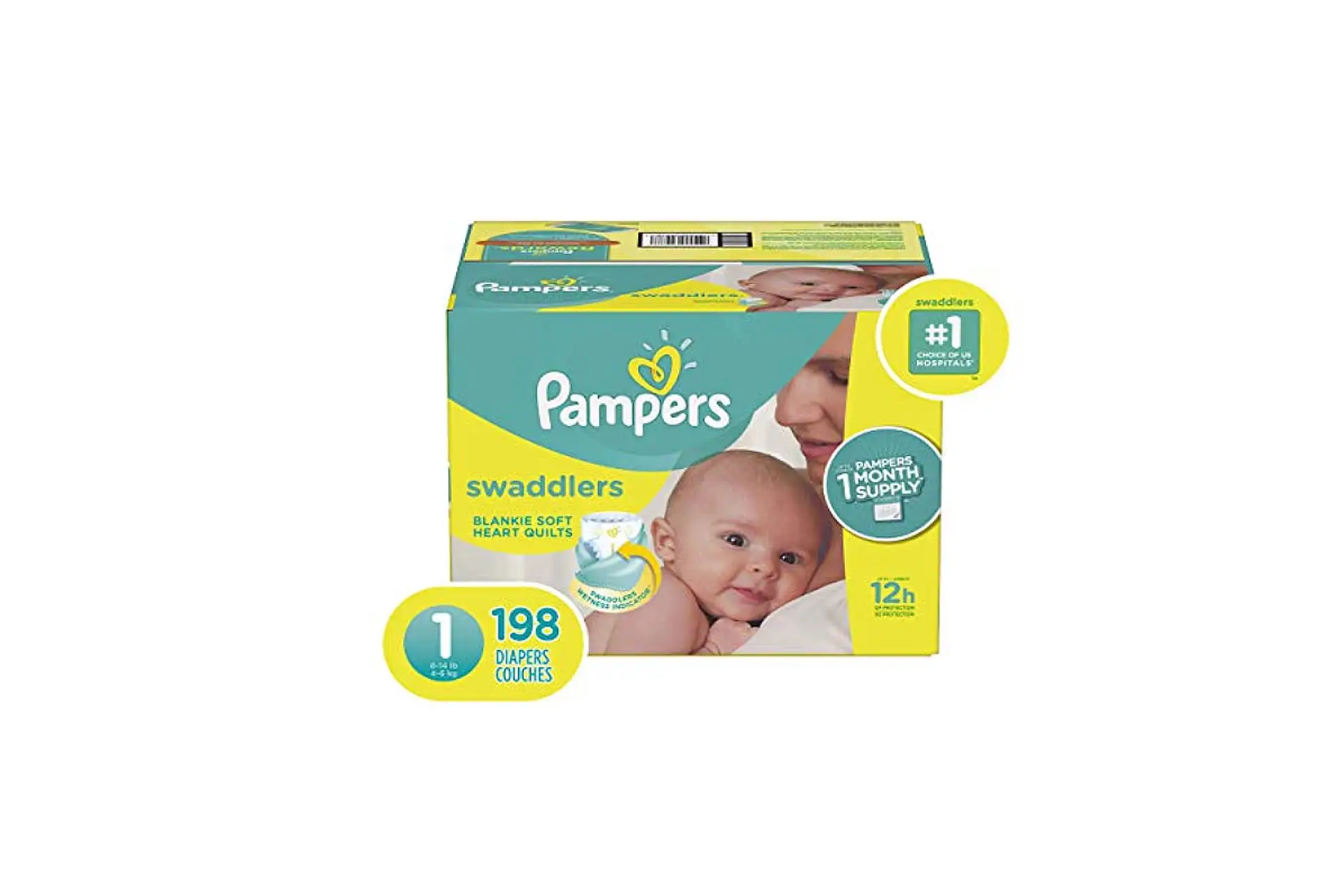Pampers Diapers; Courtesy of Amazon