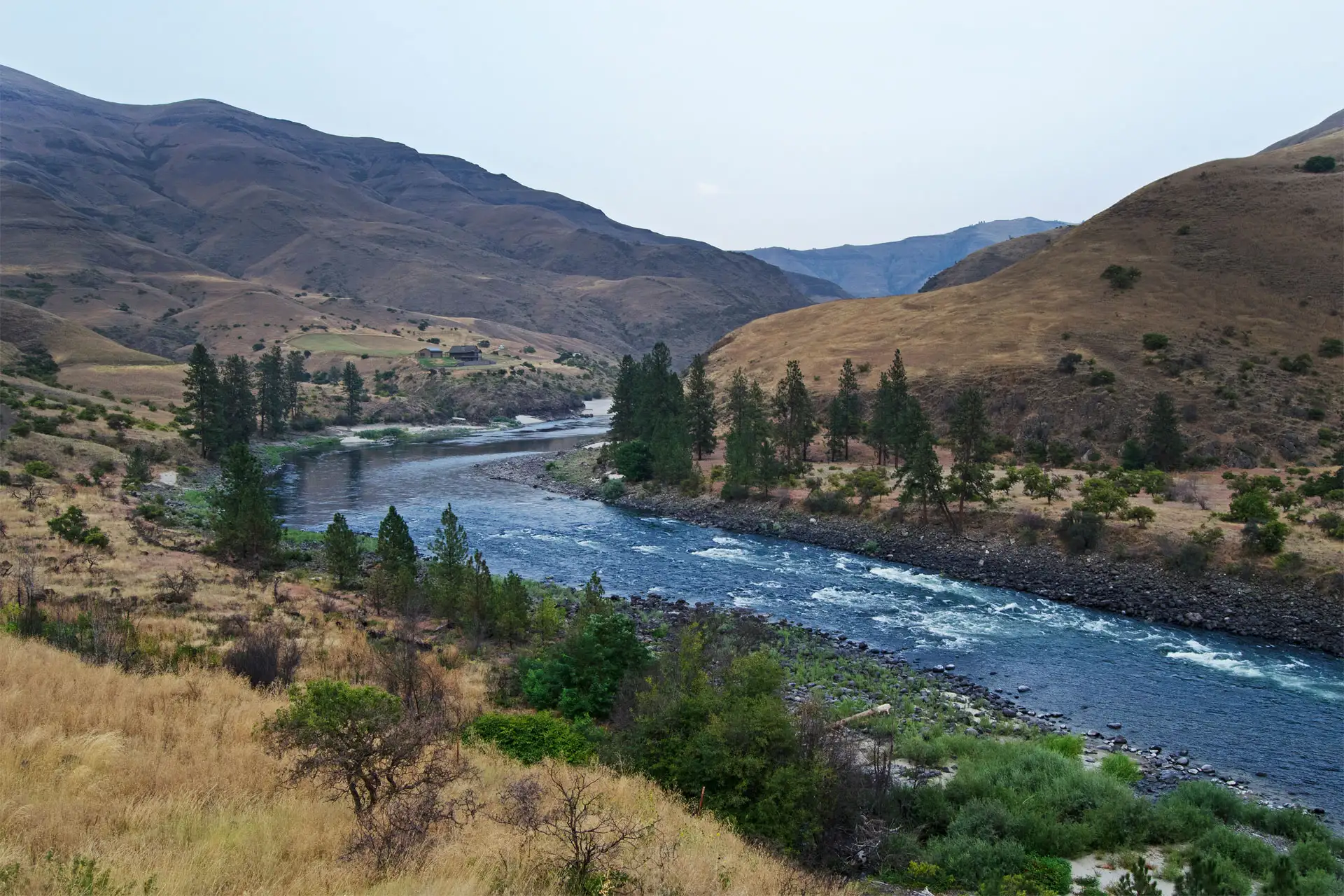 Lower Salmon River in Idaho; Courtesy of Jim Black/Shutterstock.com
