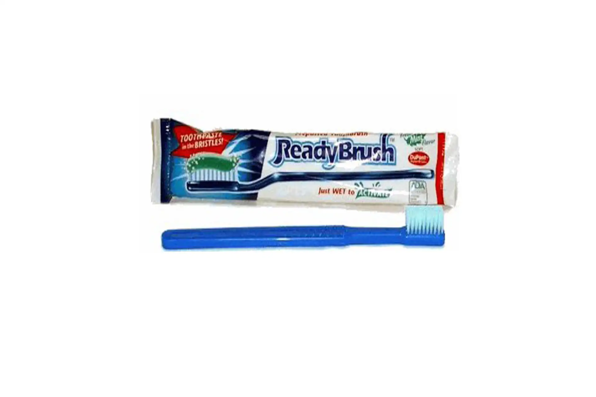 Toothpaste and toothbrush; Courtesy of Amazon