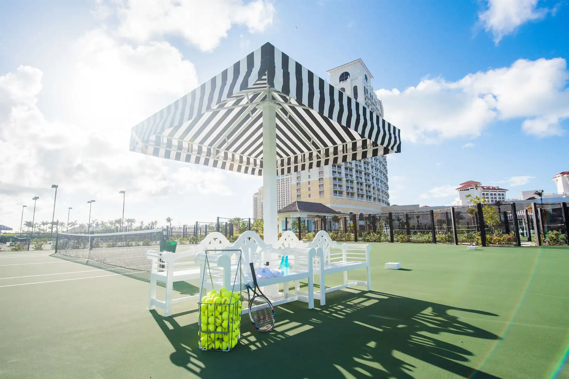 Baha Mar Tennis; Courtesy of Baha Mar Resort