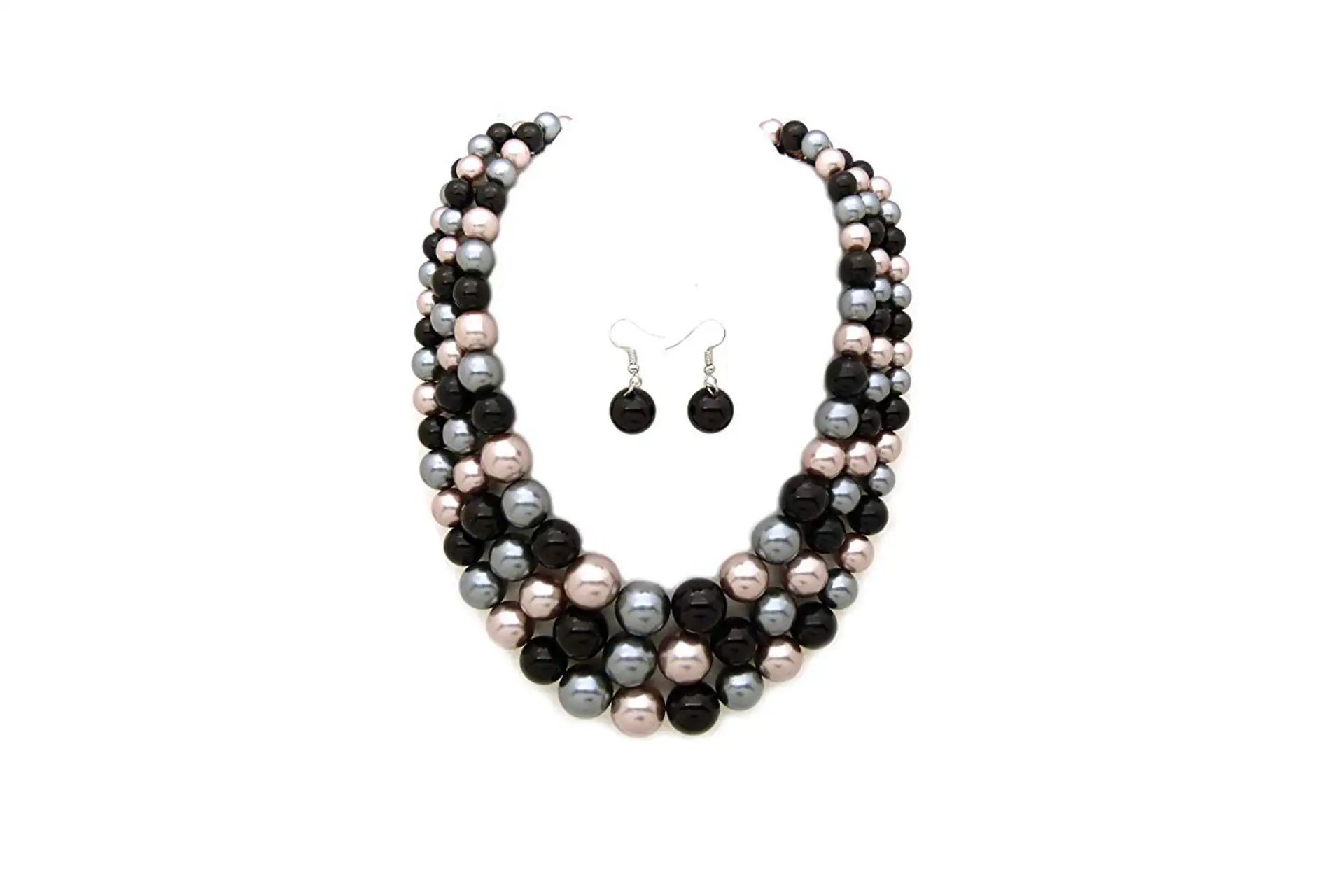 Costume Jewelry Faux Pearl Necklace; Courtesy of Amazon