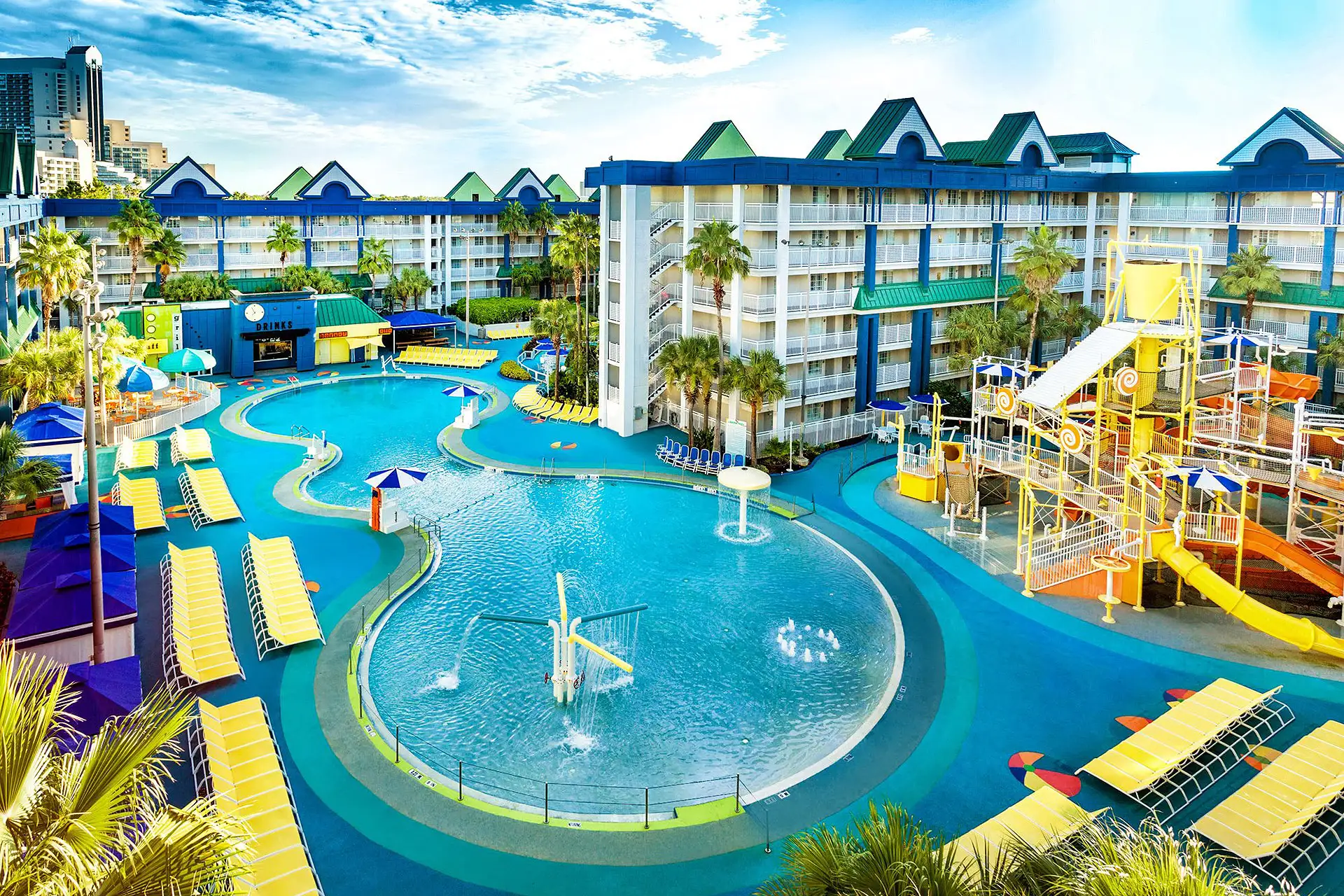 Water Park at Holiday Inn Orlando Suites - Waterpark; Courtesy of Holiday Inn Orlando Suites - Waterpark