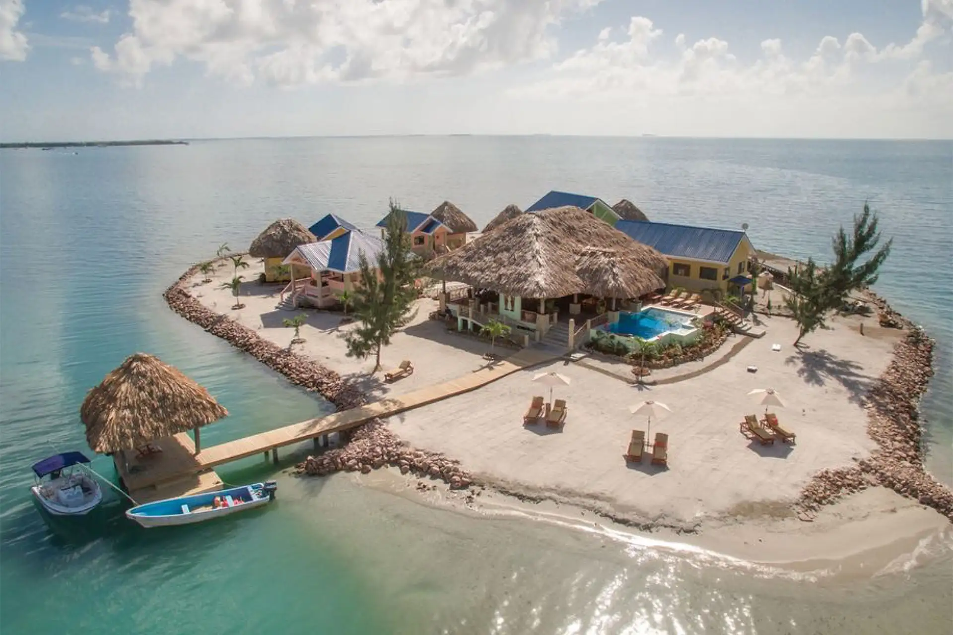 Private Island Rental in Belize; Courtesy of Vrbo