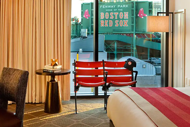 Fenway Park View Suite at Hotel Commonwealth in Boston