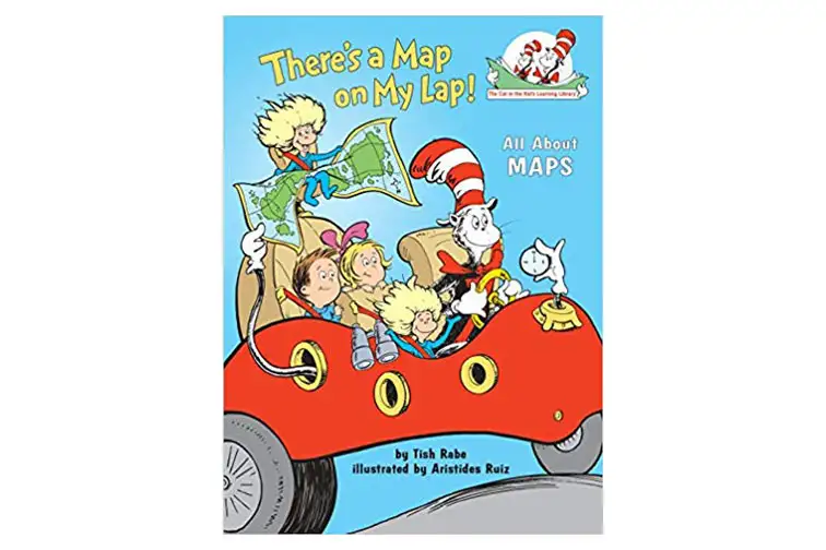 There's a Map On my Lap Kids Book; Courtesy of Amazon