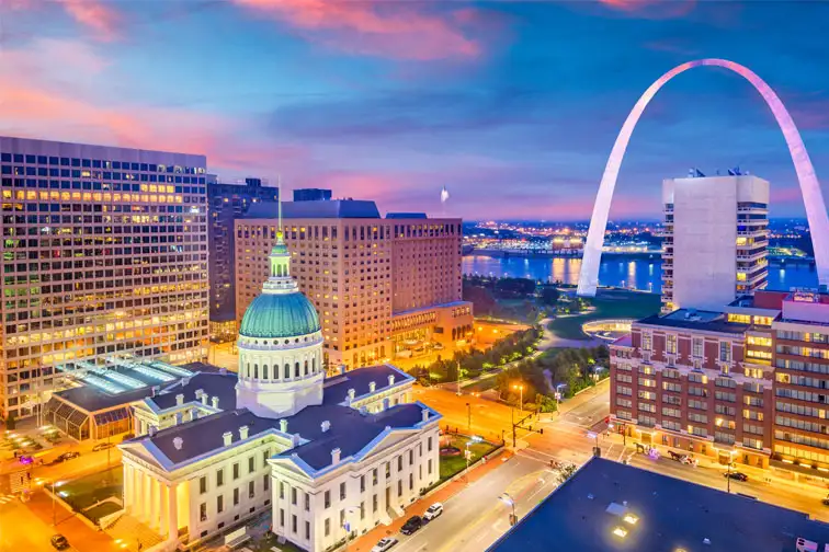 St. Louis Missouri; Courtesy of Sean Pavone/Shutterstock.com