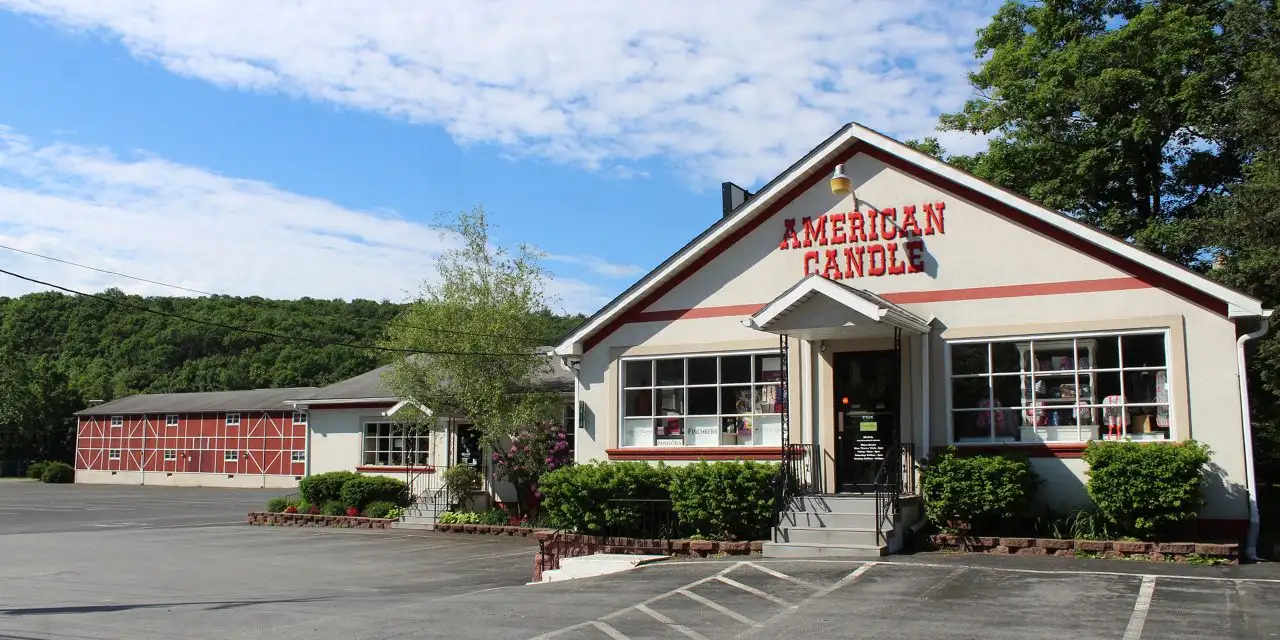 American Candle Store in the Poconos; Courtesy of American Candle