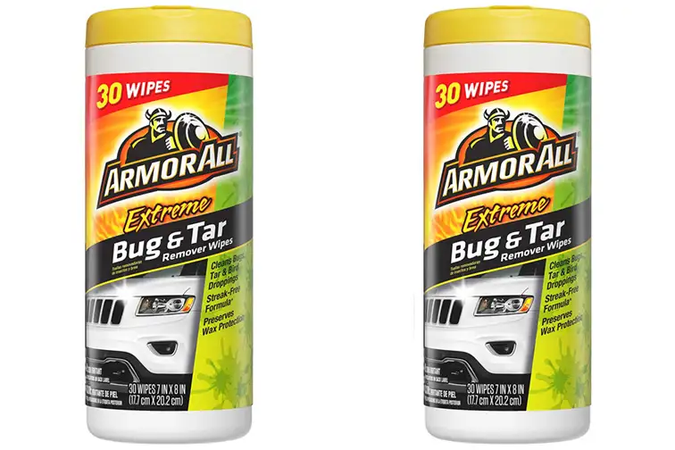 Armor All Extreme Bug & Tar Remover Wipes; Courtesy of Amazon