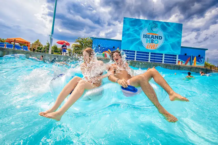 Island H2O Live Water Park at Margaritaville Resort Orlando in Kissimmee, Florida