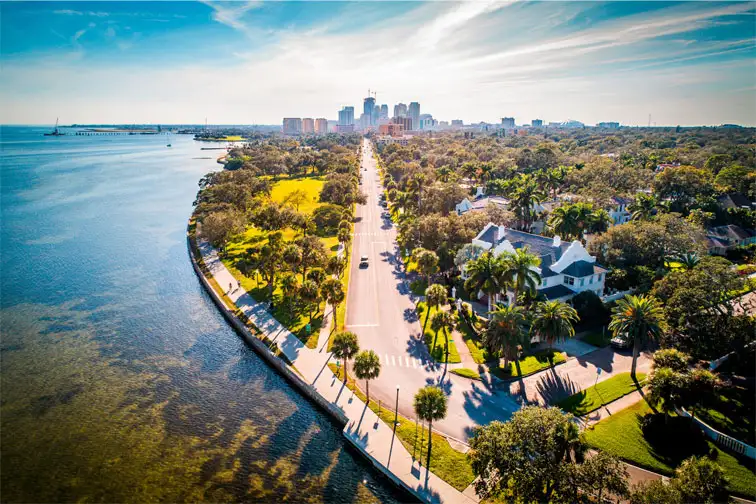 St Petersburg, Florida; Courtesy of Noah Densmore/Shutterstock.com