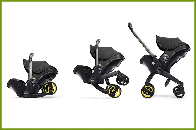Courtesy of Amazon Doona Infant Car Seat & Latch Base Stroller; Courtesy of Amazon