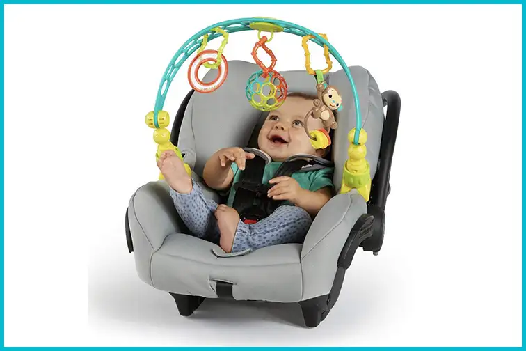 OBall Flex and Go Activity Arch Take Along Stroller Toy