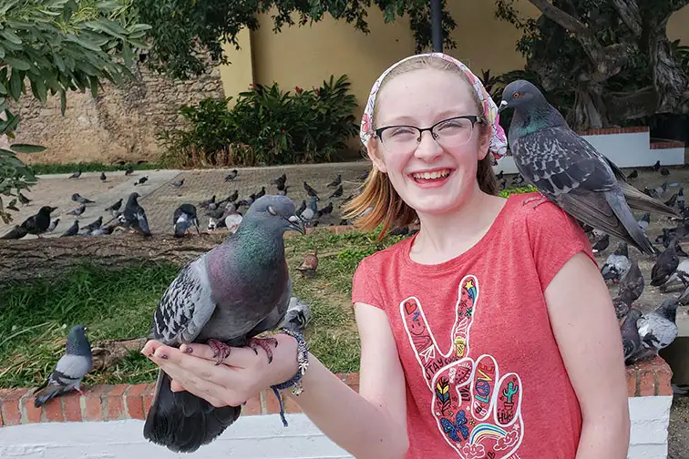 Pigeon Park in San Juan, Puerto Rico