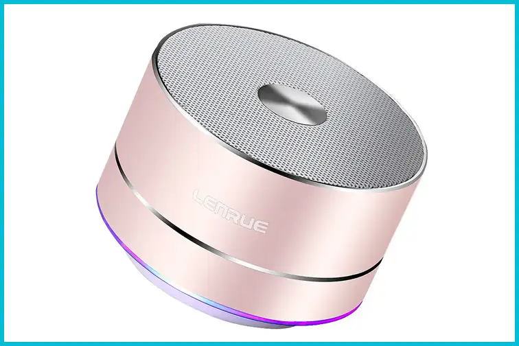Portable Bluetooth Speaker; Courtesy of Amazon