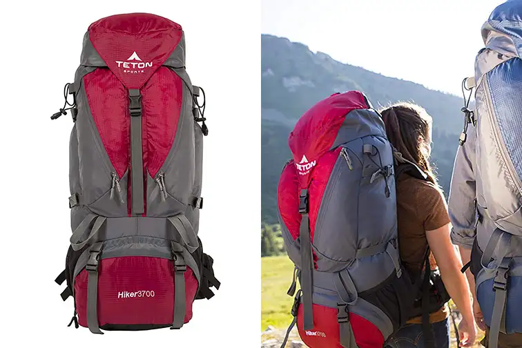 TETON Sports Hiker 3700 Ultralight Internal Frame 60L Backpack ;Courtesy of Amazon