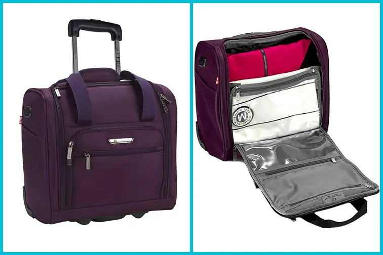 TPRC Smart Under Seat Carry-On Kids Luggage; Courtesy of Amazon