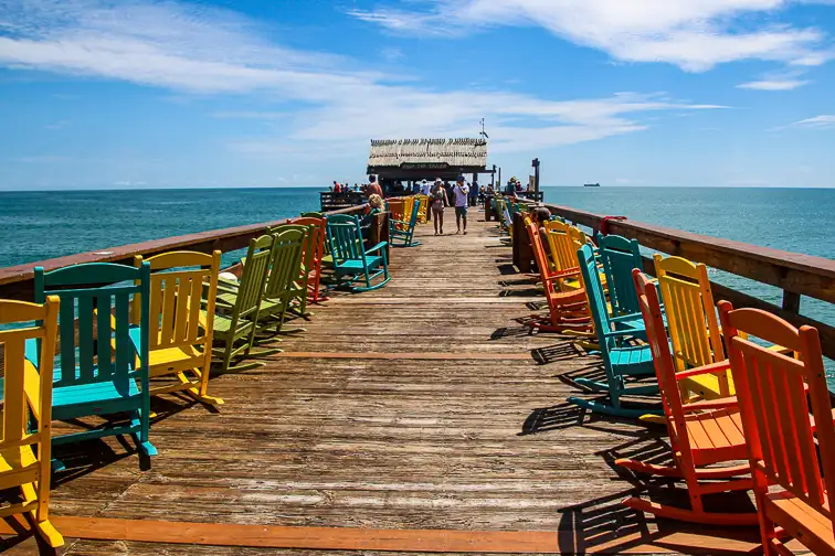 Cocoa Beach pier; Courtesy of tamara321/Shutterstock
