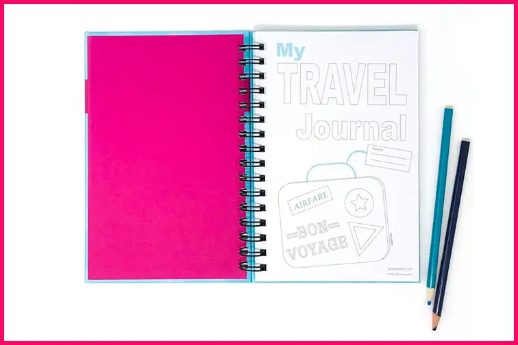 Travel Journal for Kids; Courtesy of Amazon