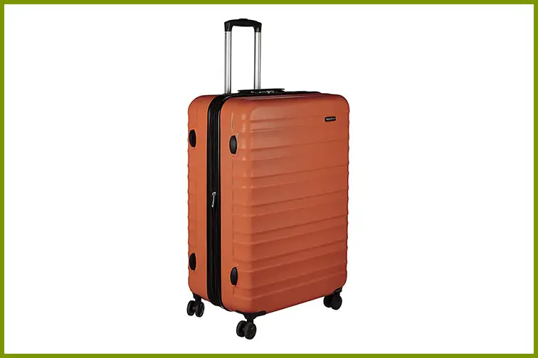 AmazonBasics Hardside Spinner 28-Inch Luggage; Courtesy of Amazon