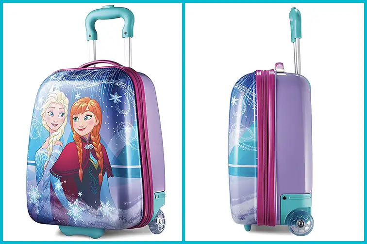American Tourister Kids Disney Hardside Luggage; Courtesy of Amazon