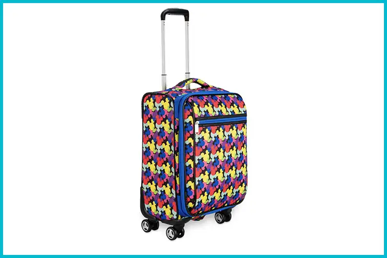 Mickey Mouse Icon Luggage; Courtesy of Disney