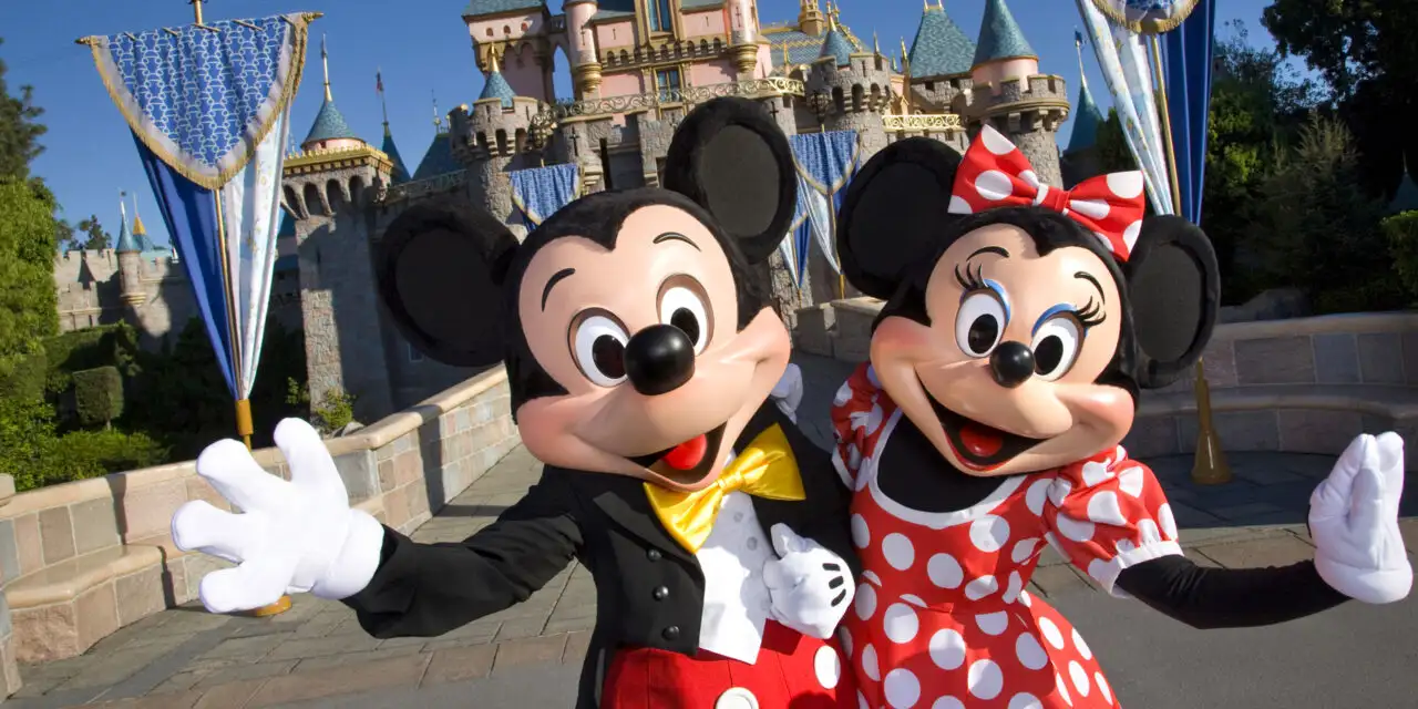 Mickey and Minnie mouse; Courtesy of Walt Disney World