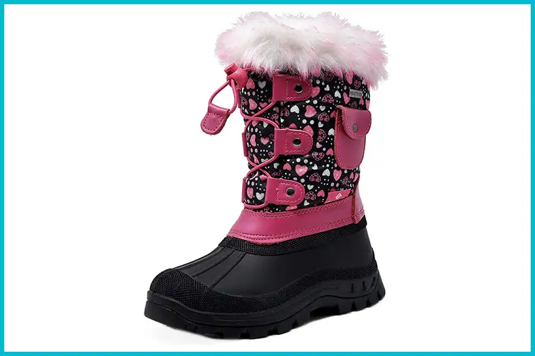 DREAM PAIRS KSNOW Insulated Waterproof Snow Boots; Courtesy of Amazon