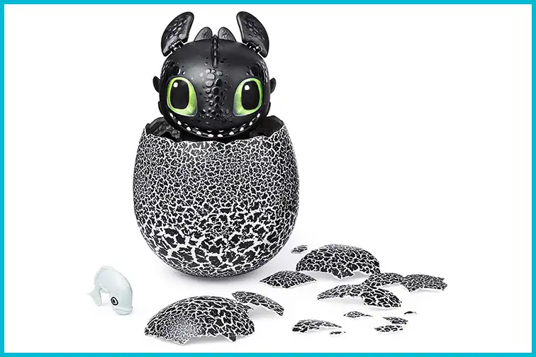 Dreamworks Dragons Hatching Toothless Interactive Baby Dragon ; Courtesy of Amazon 