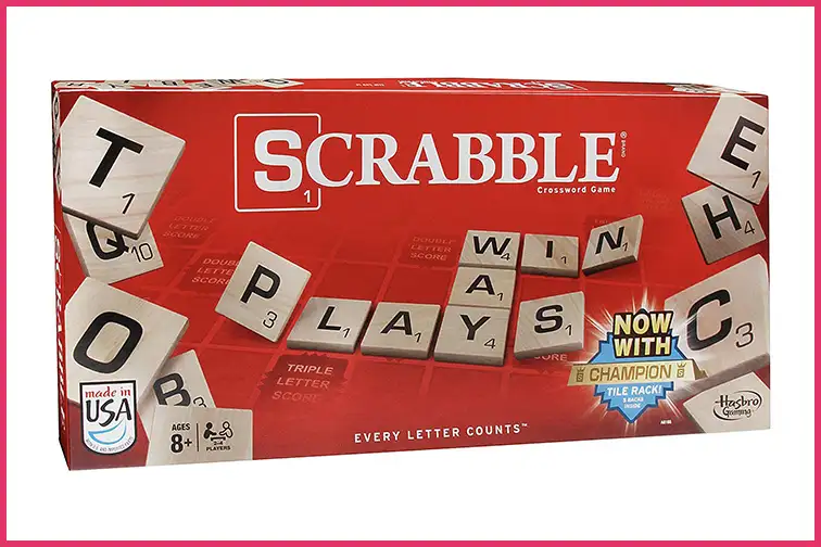 Scrabble; Courtesy of Amazon
